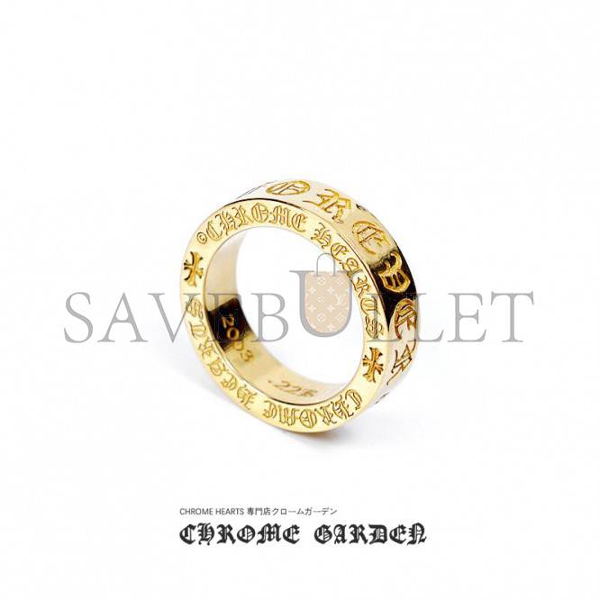 Ch**me He**ts 22k gold forever ring (made to order)