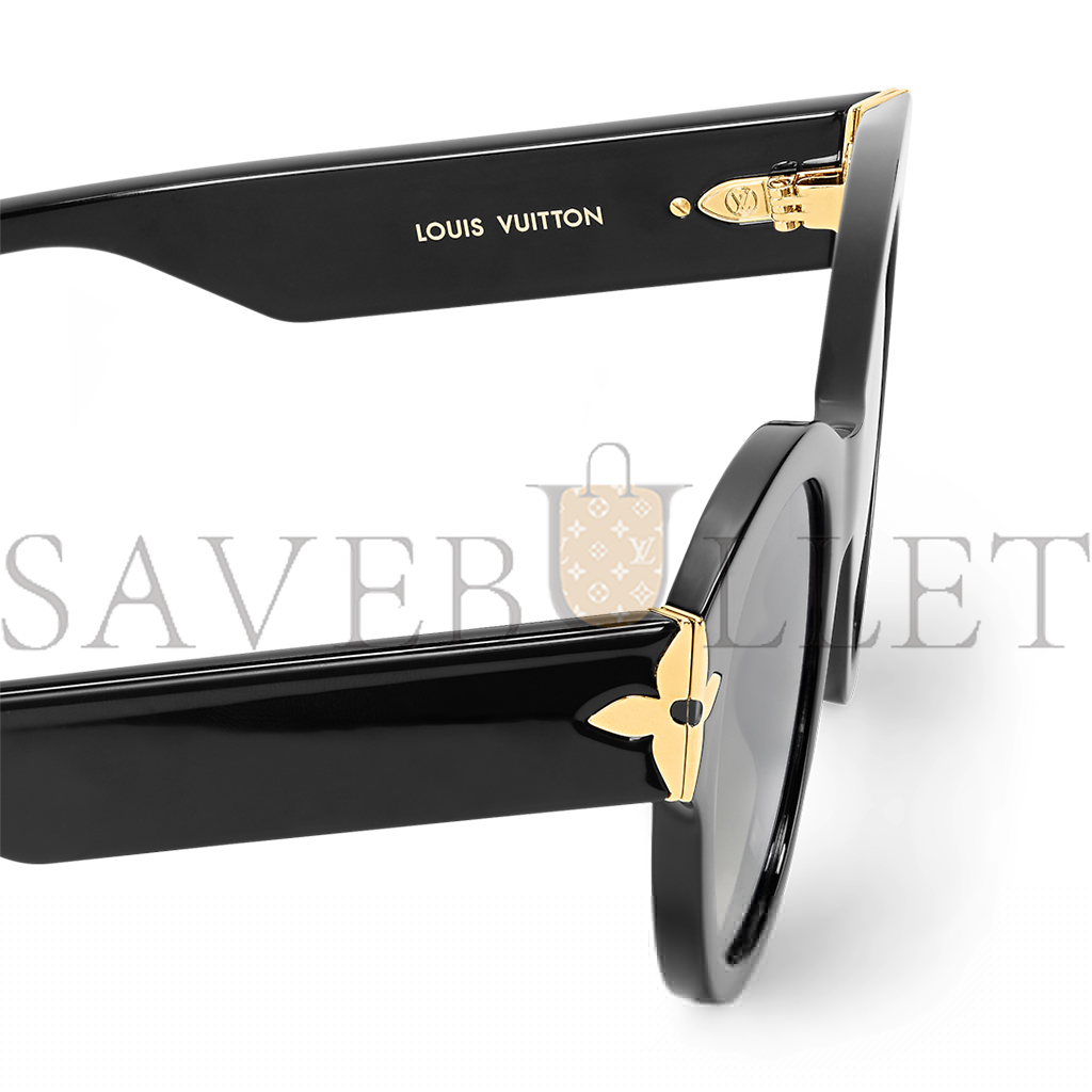 l**is V*t*n flower edge round sunglasses z1777w