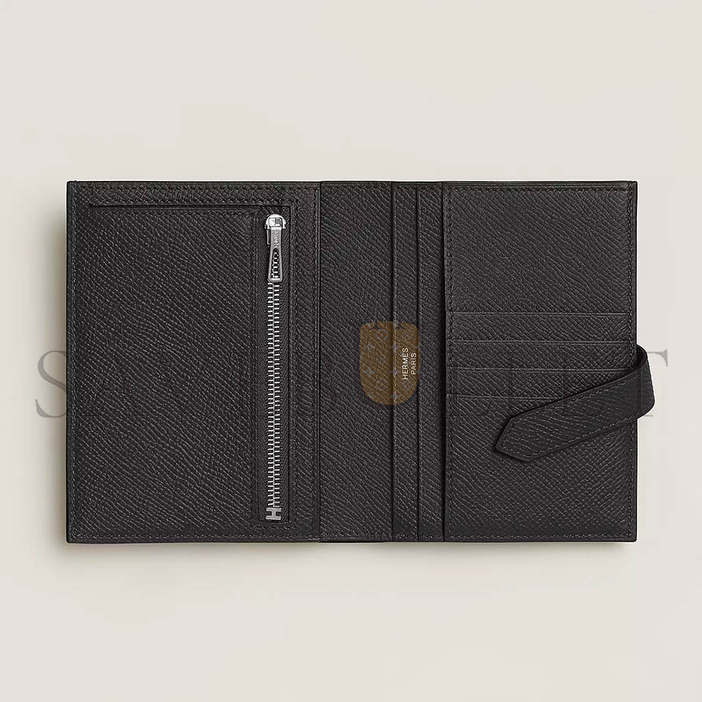 H**mes bearn compact wallet h039790ck89 (12*9.5*0.4cm)