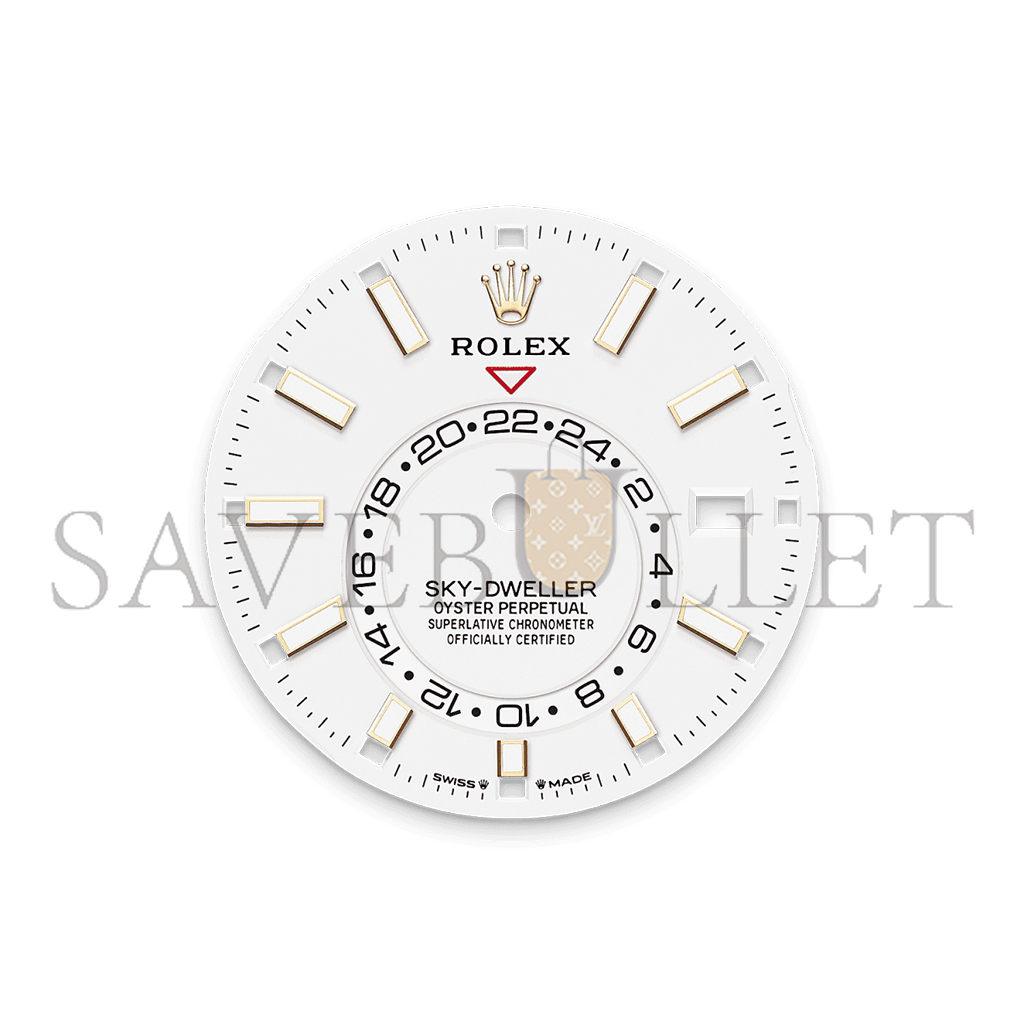 R*l*x sky-dweller oyster, 42 mm, oystersteel and yellow gold watch 336933