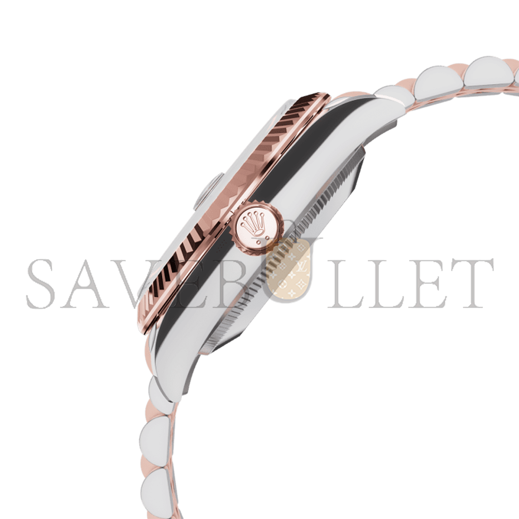 R*l*x datejust 31 oyster, 31 mm, oystersteel and everose gold watch 278271