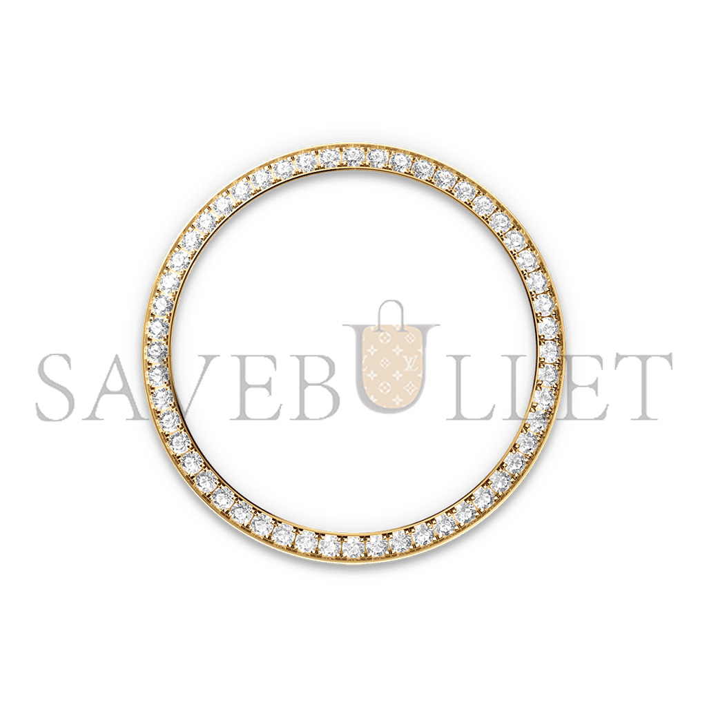 R*l*x datejust 36 oyster, 36 mm, oystersteel, yellow gold and diamonds watch 126283rbr-0009