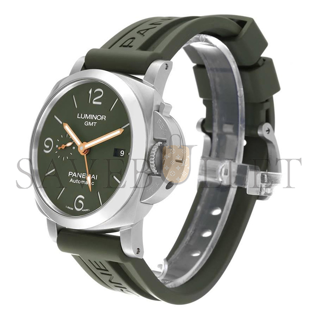 Pa*e*ai luminor 1950 gmt green dial ms dhoni edition watch pam01056