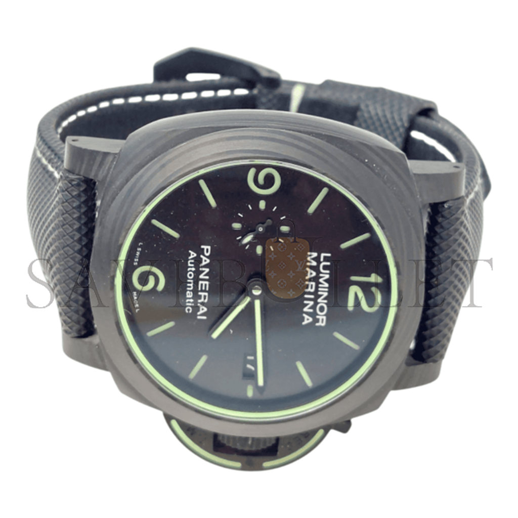 Pa*e*ai luminor 44 marina carbotech p9010 mens watch pam01118