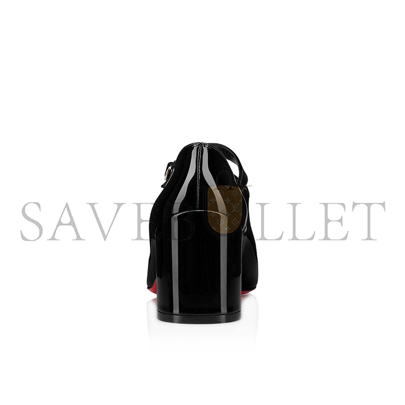 Ch**an louboutin miss jane 55 mm mary janes-patent calf leather-black-women 1220145b439