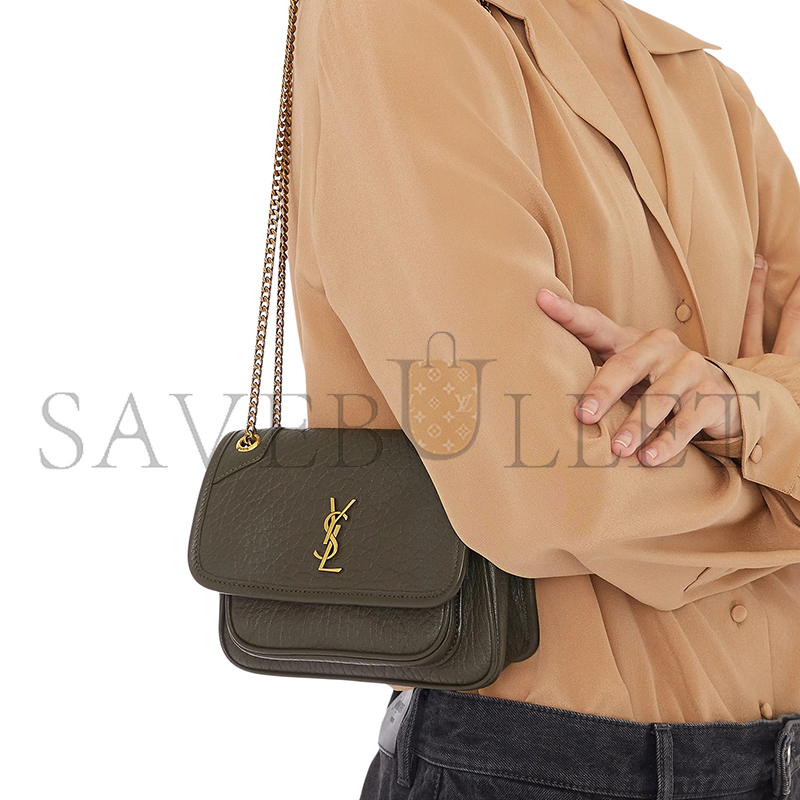 Y*L niki crossbody bag in leather 218164781 (22*16.5*12cm)