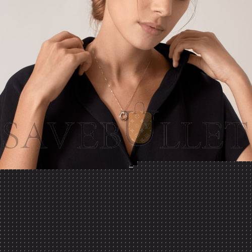 Ca*t*er  trinity necklace b7224586