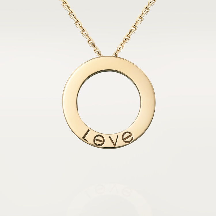Ca*t*er love necklace, diamond-paved b7058400