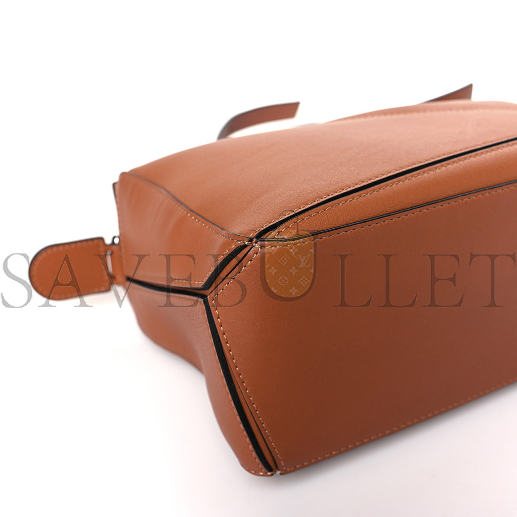 l*ew* calfskin small puzzle bag tan (24*16.5*10.5cm)