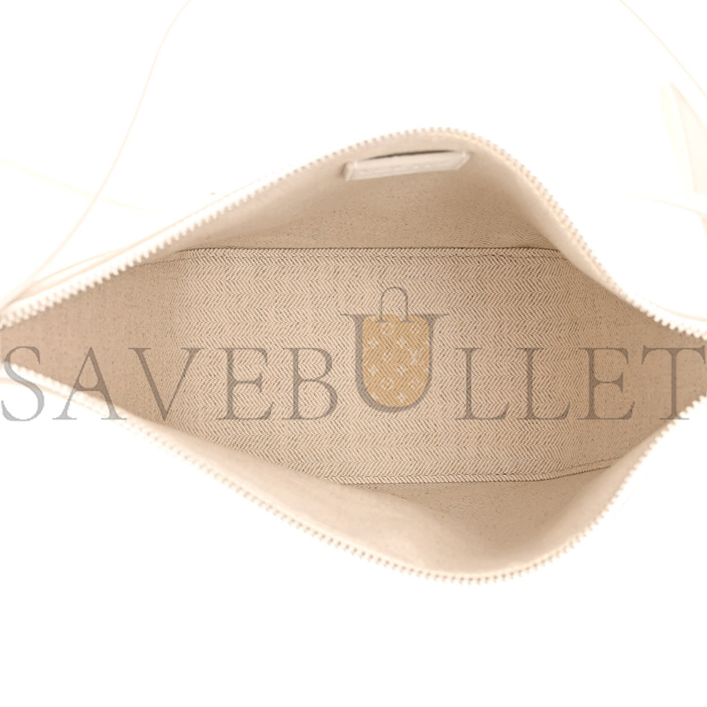 l*ew* calfskin mini hammock hobo soft white (17*15*10cm)