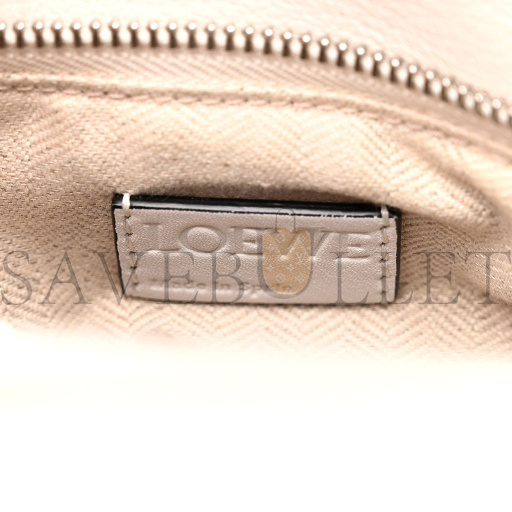 l*ew* grained calfskin small puzzle bag white (24*16.5*10.5cm)