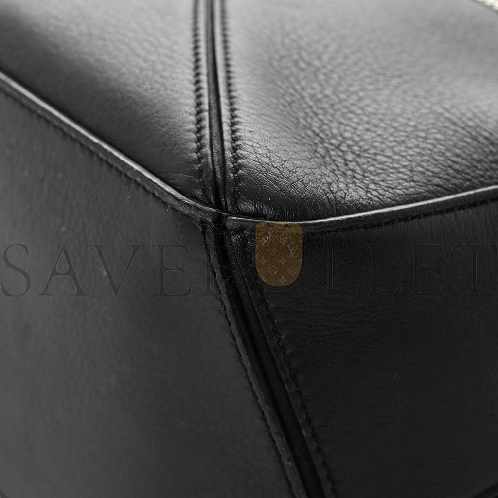 l*ew* calfskin medium puzzle bag black (24*16.5*10.5cm)