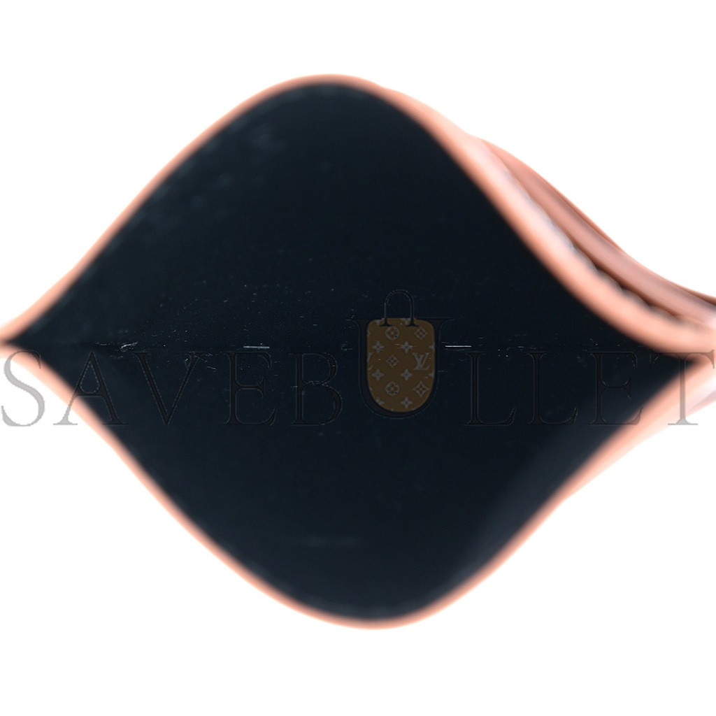 l*ew* calfskin puzzle card holder black (4*3cm)