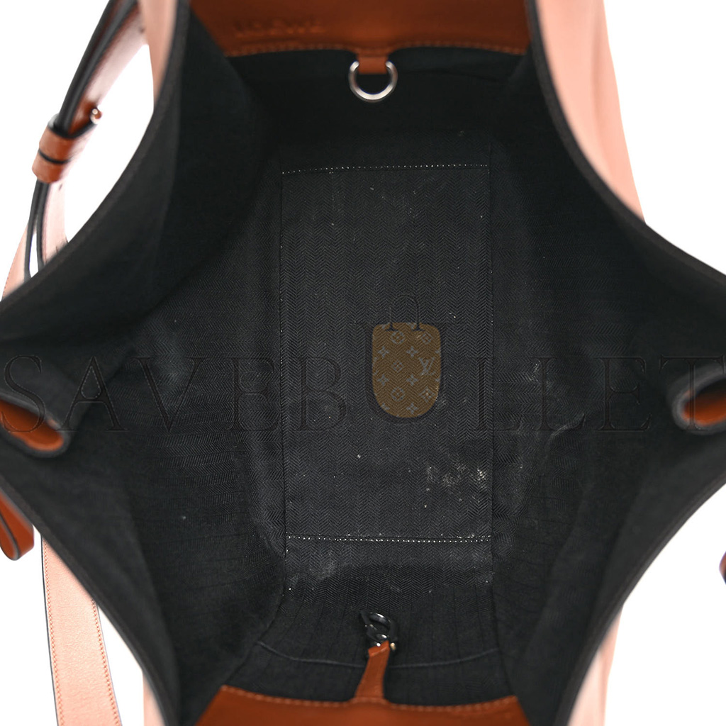 l*ew* calfskin small hammock shoulder bag tan (30*25*13.5)