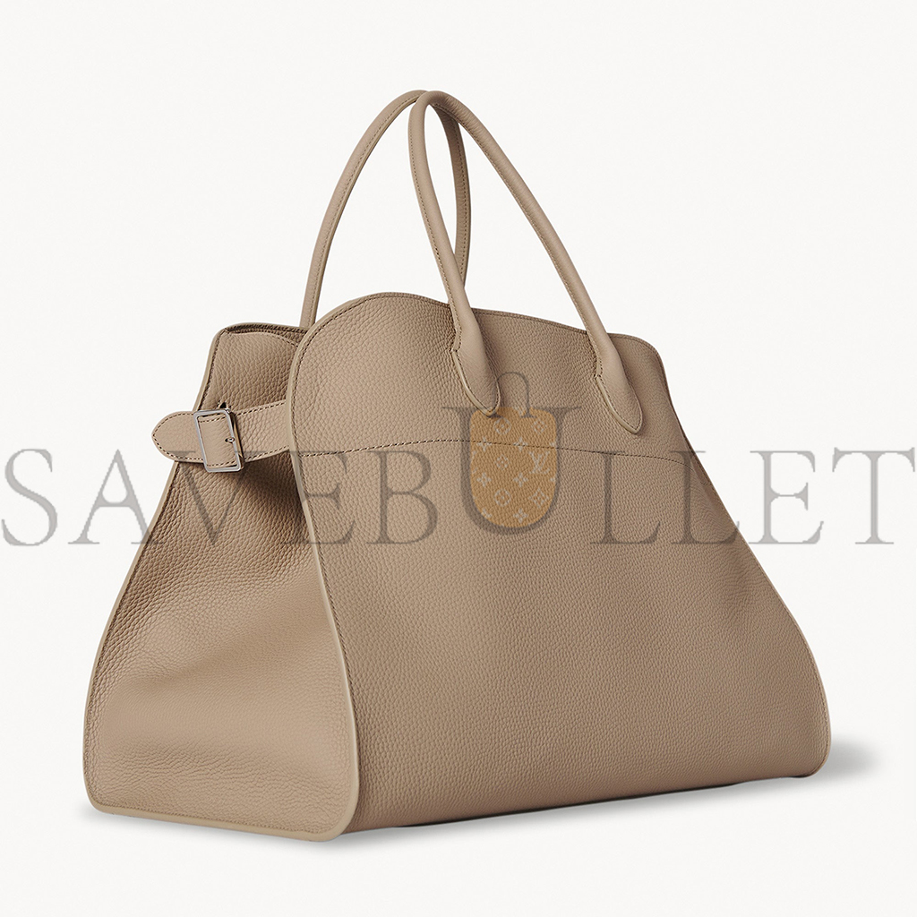T*e R*w soft margaux 17 bag in leather dark taupe w1254l133dtpl (43*30*25cm)