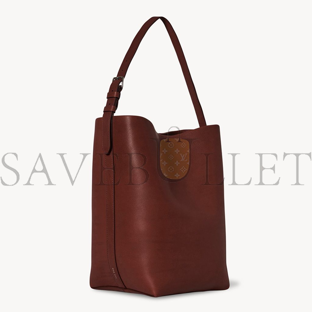 T*e R*w medium ns shoulder bag in leather cognac w1588l72cgnpl (33*28*15cm)