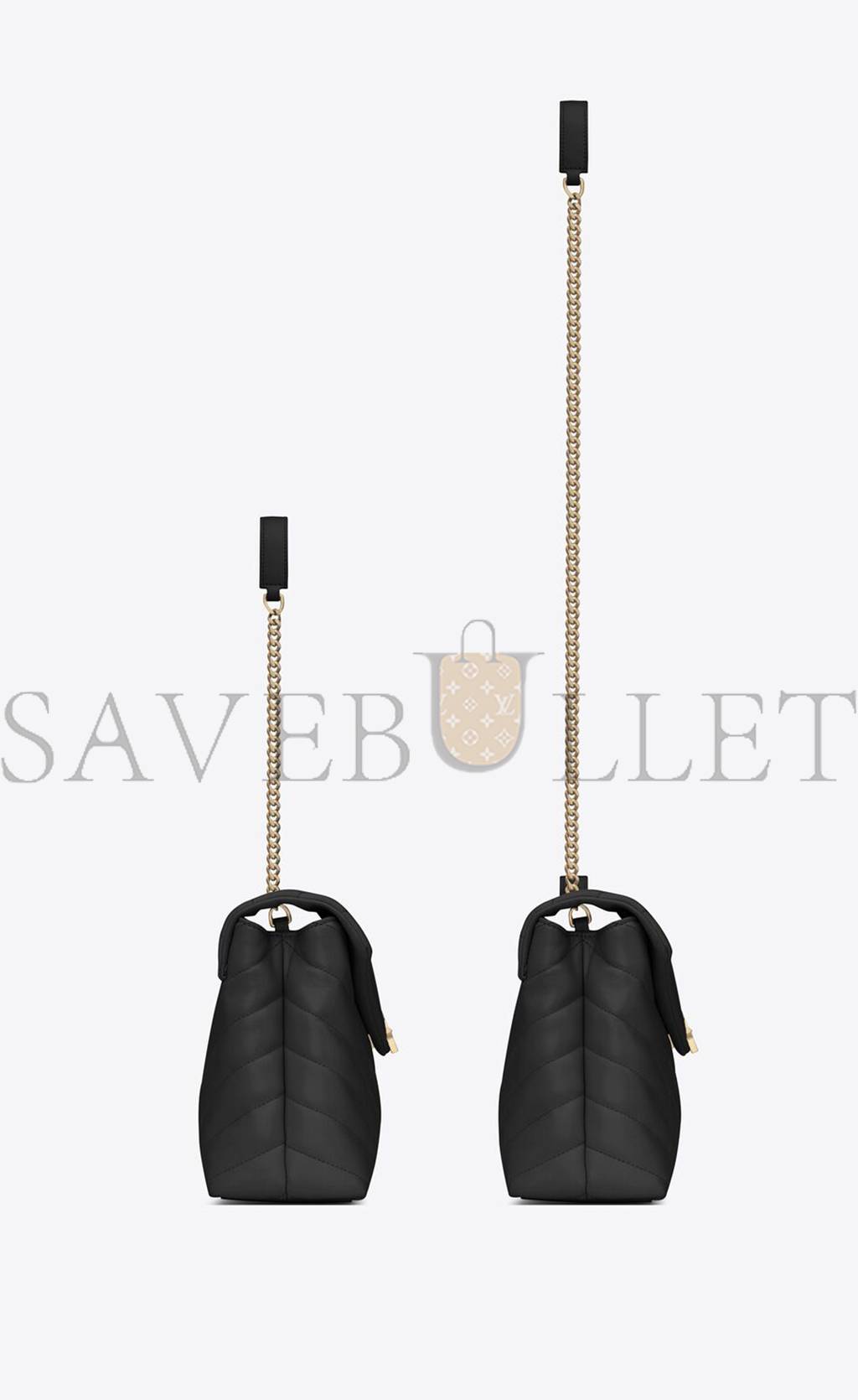 Y*L loulou small chain bag in quilted leather 494699dv7271000 (23*17*9cm)