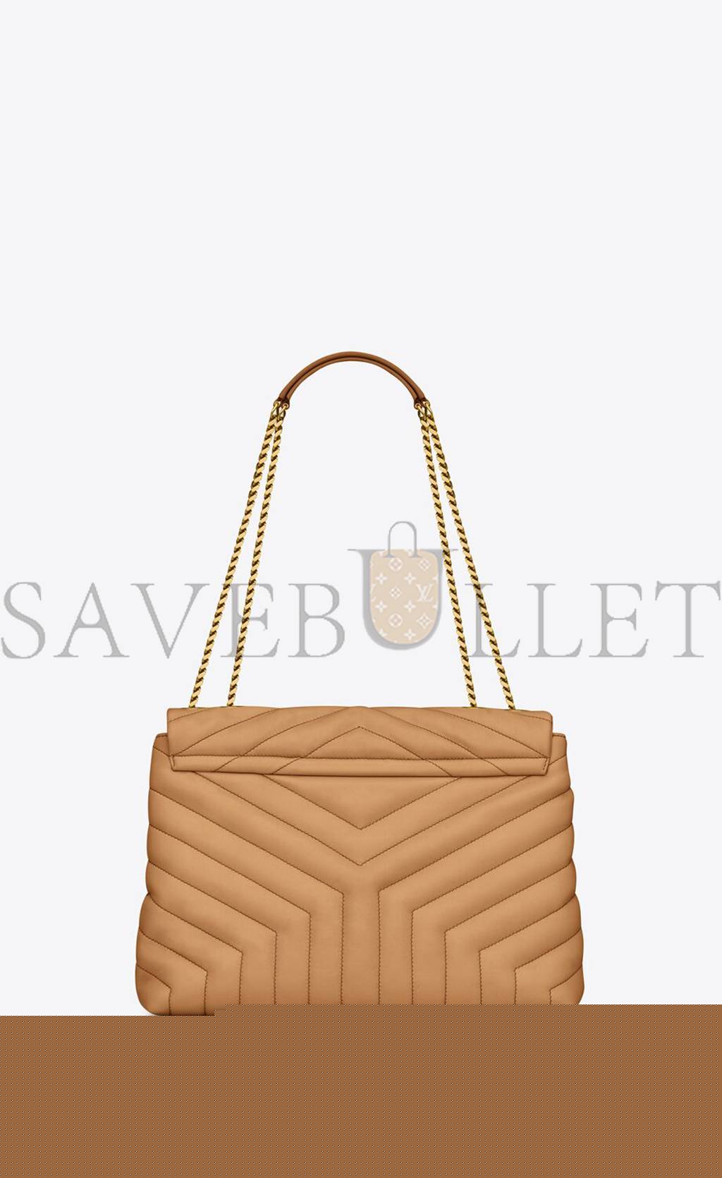 Y*L loulou medium chain bag in quilted leather 574946dv7272357 (32*22*12cm)