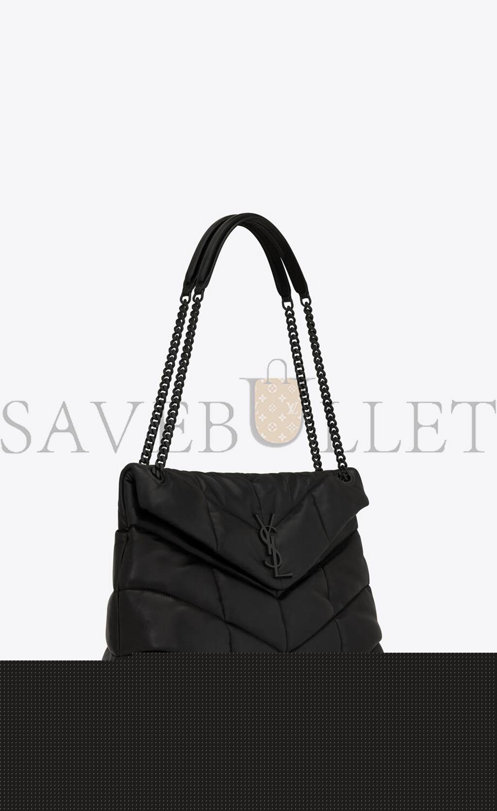 Y*L puffer medium chain bag in quilted lambskin 5774751el081000 (35*23*13.5cm)