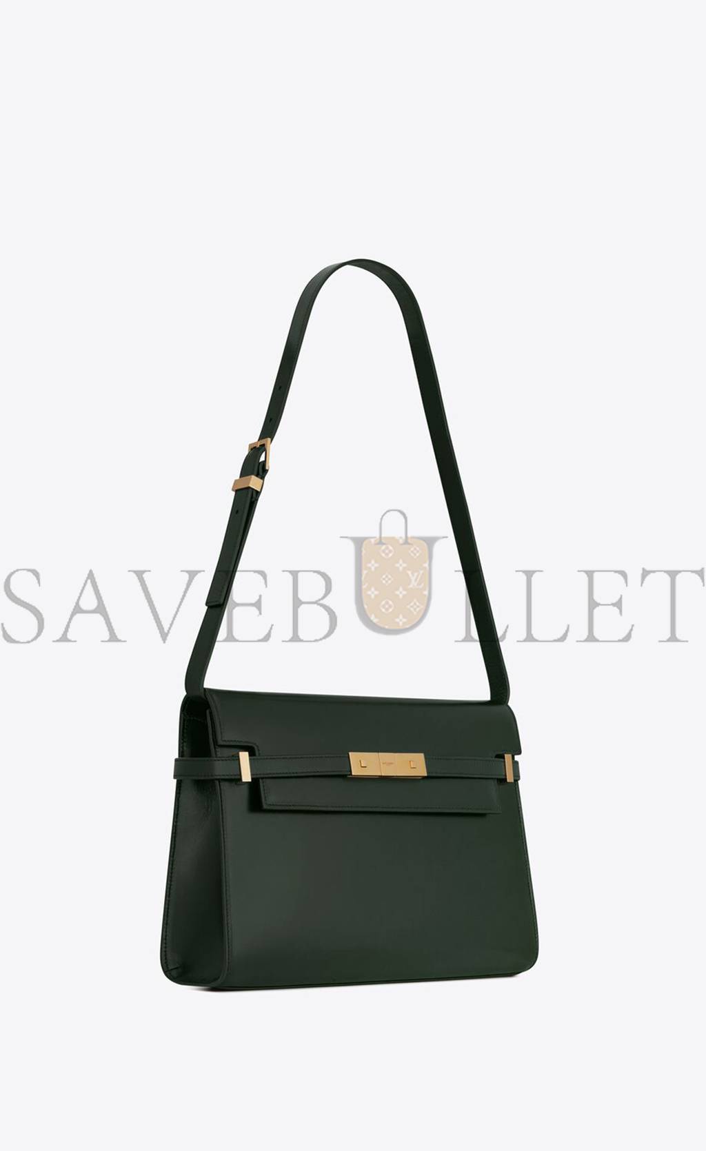 y*l manhattan shoulder bag in box Sa**t Lau*nt leather 5792710sx0w3045 (29*20*7.5cm)