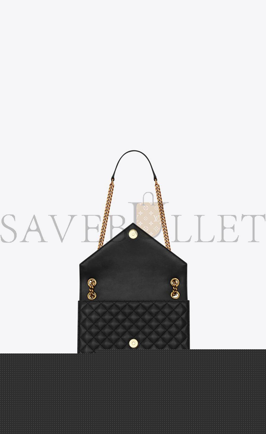 Y*L envelope medium in mix matelassé leather 600185aabzo1025 (24*17.5*6cm)