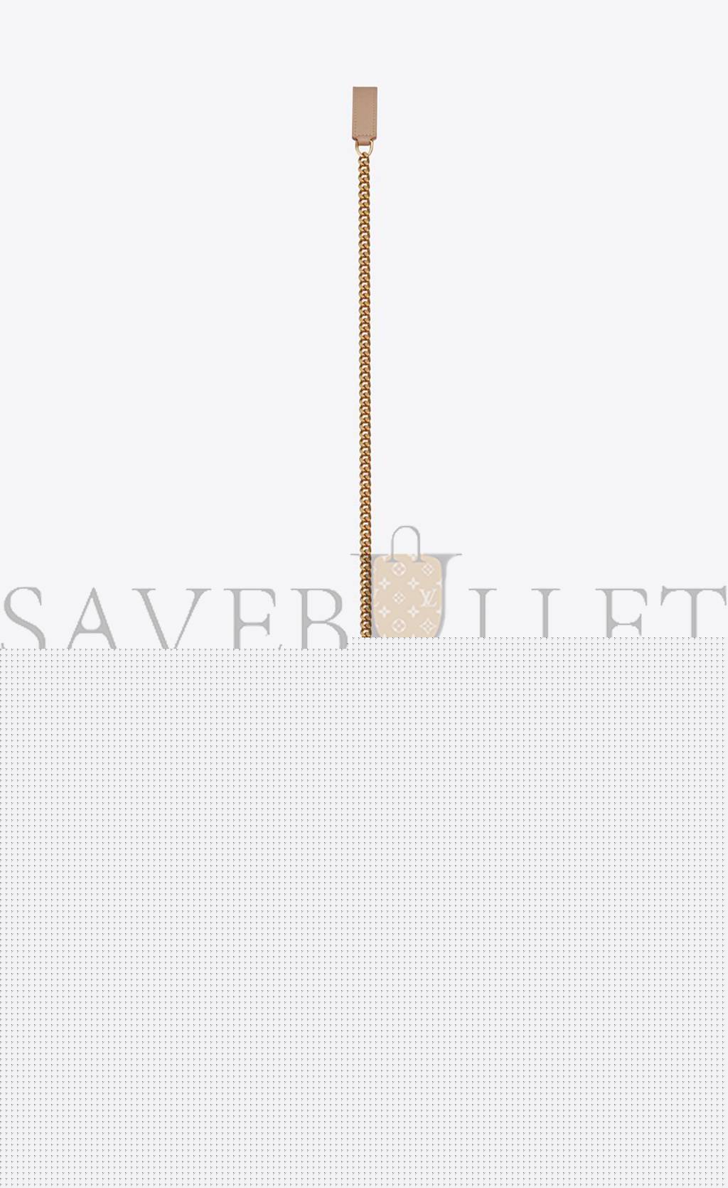Y*L envelope small bag in mix matelassé grain de poudre embossed leather 600195bow912721 (21*13*6cm)