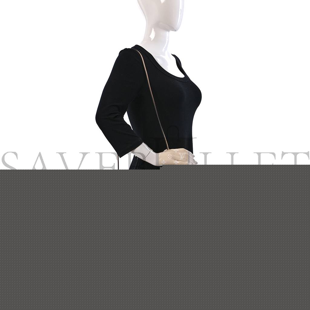 F**di vitello king f is F**di logo embossed mini mon tresor bucket bag light rose (11*10*10cm)